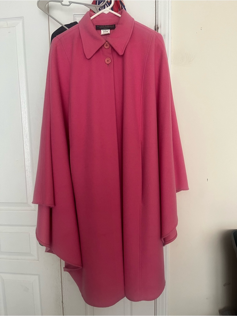 Harve Benard Raspberry Pink Swing Tunic Coat